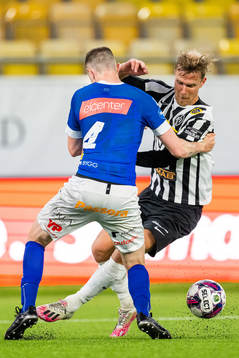 Norrbys Fredrik Lundgren och Landskronas Linus R Olsson