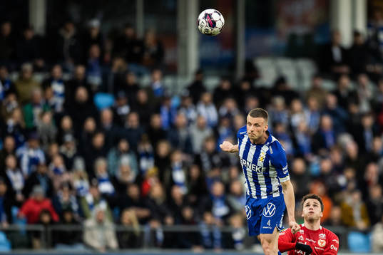 IFK Göteborgs Carl Johansson och Kalmars Simon Skrabb