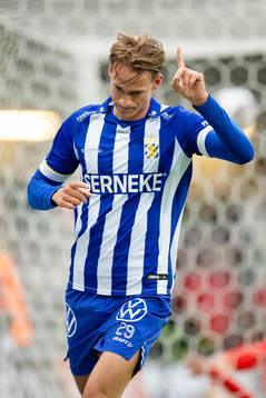 IFK Göteborgs Oscar Vilhelmsson jublar