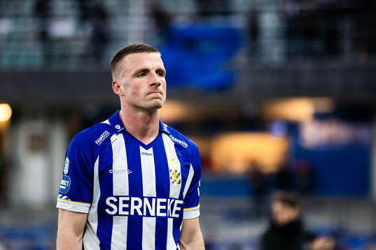 IFK Göteborgs Carl Johansson deppar