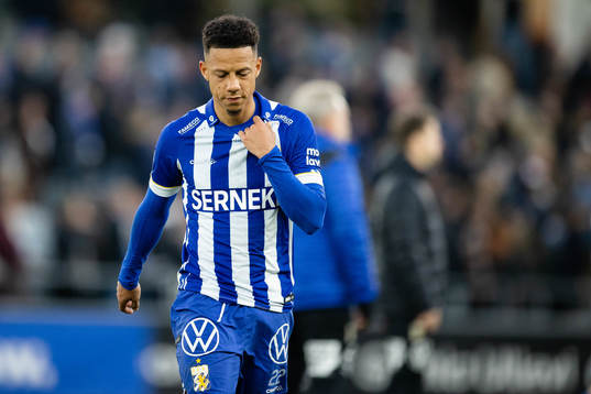 IFK Göteborgs Tobias Sana deppar