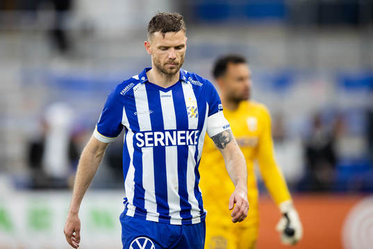 IFK Göteborgs Marcus Berg deppar