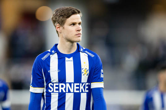 IFK Göteborgs Gustaf Norlin deppar