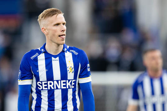 IFK Göteborgs Oscar Wendt deppar