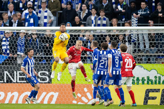 IFK Göteborgs målvakt Warner Hahn