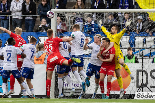 IFK Norrköpings målvakt Oscar Jansson