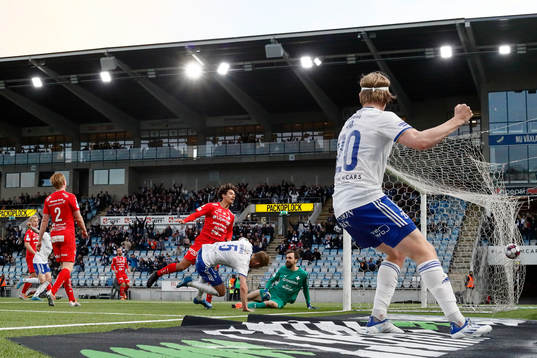 Mål 2-0 av IFK Norrköpings Christoffer Nyman förbi