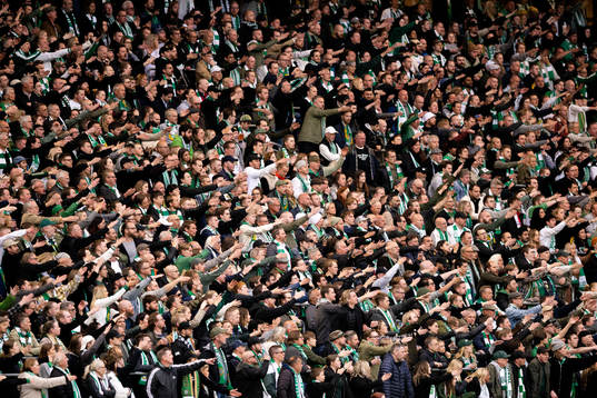 under fotbollsmatchen i Allsvenskan mellan Hammarby och