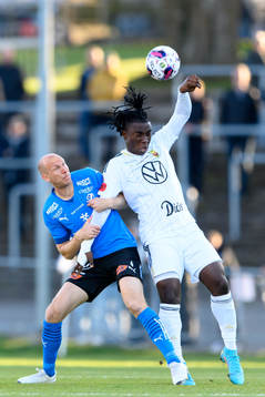 Halmstads Andreas Johansson och Östersunds Jordan Attah