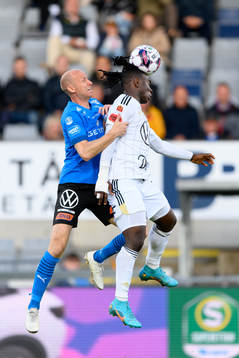 Halmstads Andreas Johansson och Östersunds Jordan Attah
