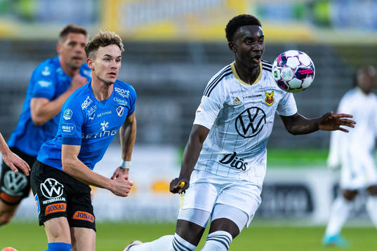Halmstads Alexander Johansson och Östersunds Peter Amoran