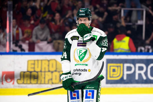 Färjestads Victor Ejdsell deppar