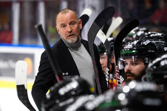 Luleås  tränare Thomas Berglund