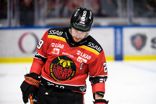 Luleås Erik Gustafsson deppar