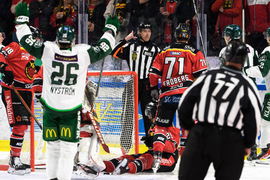 Domare Linus Öhlund tecknar för videogranskning