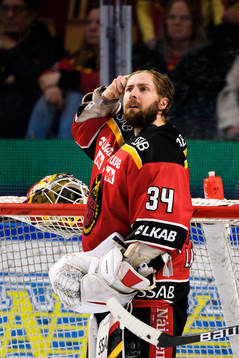 Luleås målvakt Joel Lassinantti
