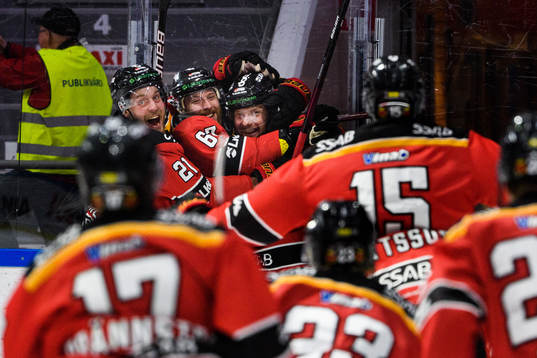 Luleås Juhani Tyrväinen, Linus Omark och Einar