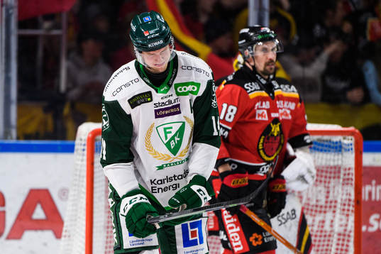 Färjestads Victor Ejdsell deppar