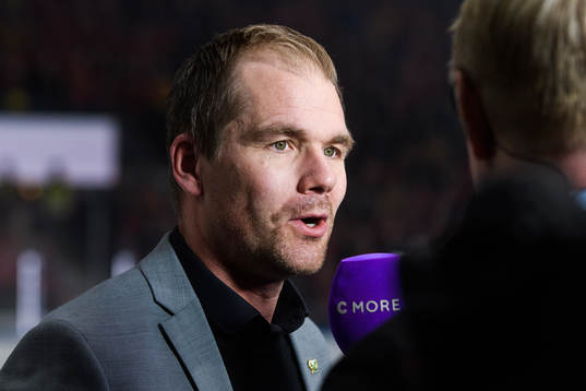 Färjestads tränare Tomas Mitell