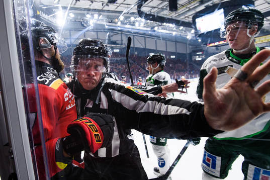 Linjedomare Jan Sandström