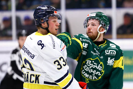 s Måns Lindbäck och Björklövens William Eriksson