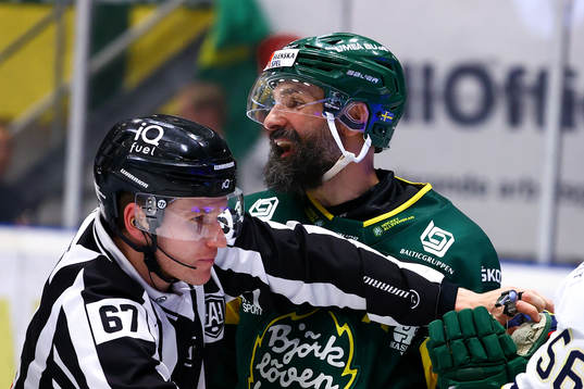 Björklövens Daniel Rahimi deppar