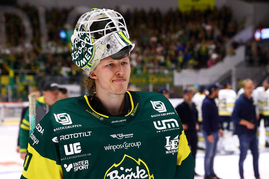 Björklövens målvakt Joona Voutilainen