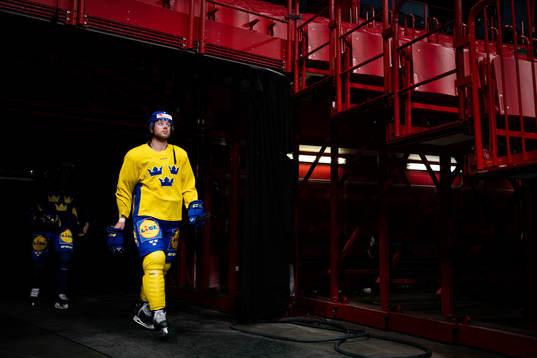 Christian Folin of the Swedish national ice hockey team