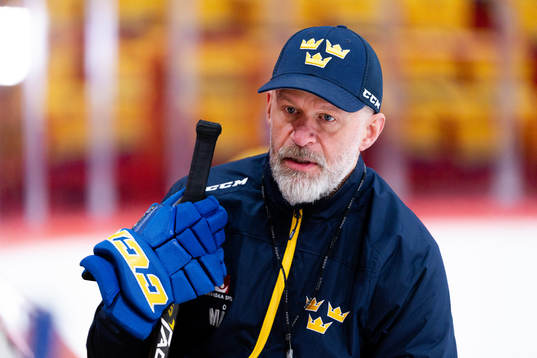 Assistant coach Markus Åkerblom of the Swedish national