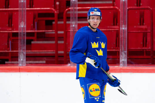 Filip Roos of the Swedish national ice hockey team