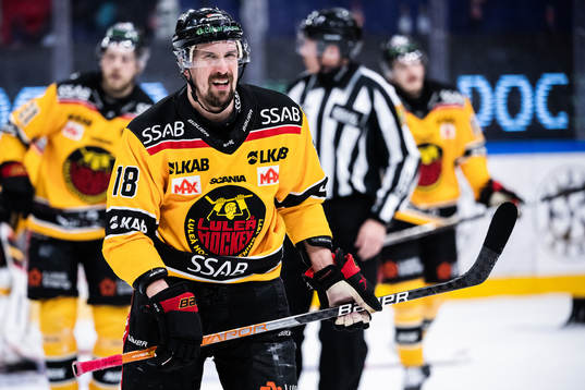 Luleås Sami Lepistö deppar