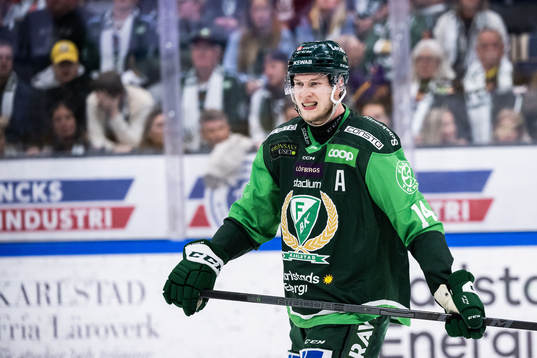 Färjestads Victor Ejdsell deppar
