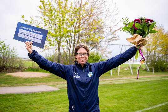 Cecilia Ekstrand, ledare i Vejby IF