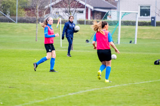 Cecilia Ekstrand, ledare i Vejby IF