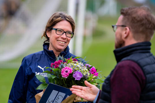 Cecilia Ekstrand, ledare i Vejby IF
