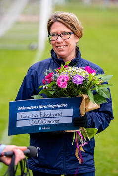 Cecilia Ekstrand, ledare i Vejby IF