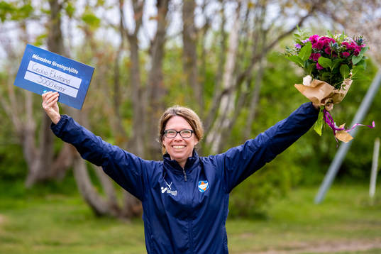Cecilia Ekstrand, ledare i Vejby IF