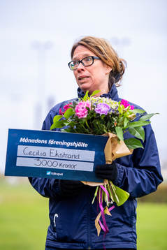 Cecilia Ekstrand, ledare i Vejby IF