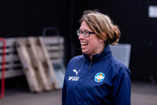 Cecilia Ekstrand, ledare i Vejby IF