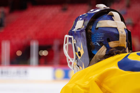 Goalkeeper Marcus Högberg of Sweden