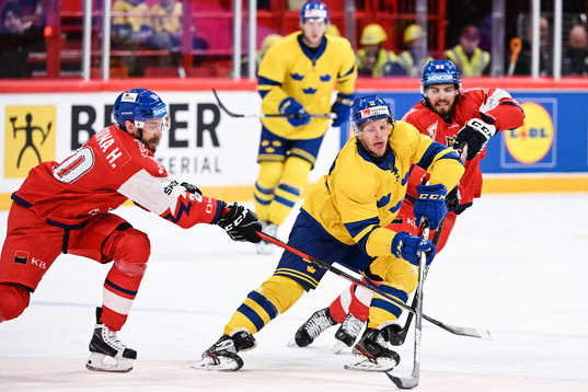 Max Friberg of Sweden and Michael Spacek of Czech Republic