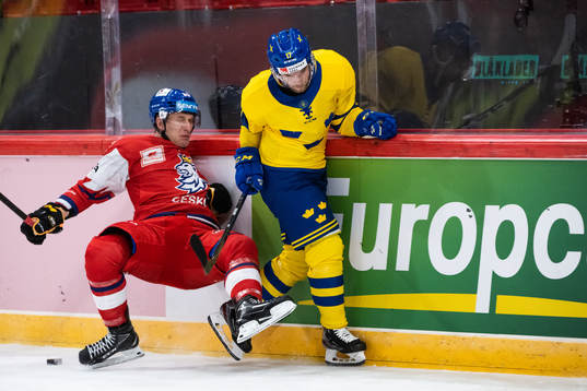David Sklenicka of Czech Republic and Oskar Lang of Sweden