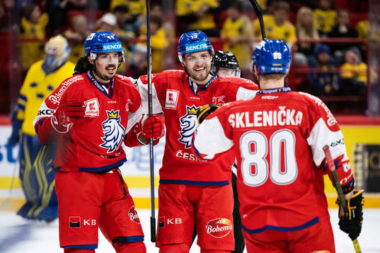 Matej Stransky, Jiri Smejkal and David Sklenicka of Czech
