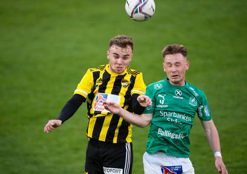 IFK Hässleholms Ludvig Hegdal och Hässleholms IFs Theo