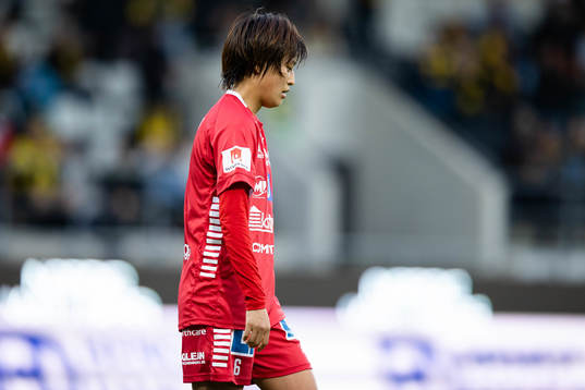 Linköpings Saori Takarada deppar