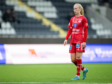 Linköpings Amalie Vangsgaard deppar