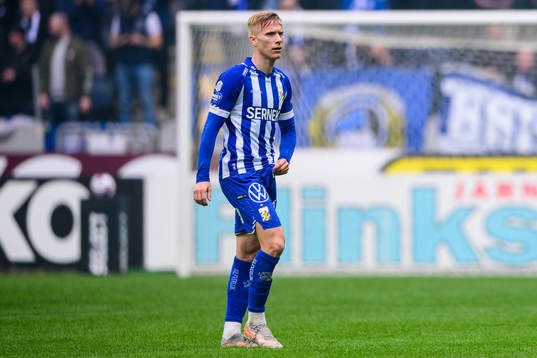 IFK Göteborgs Oscar Wendt deppar