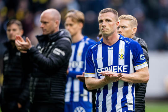 IFK Göteborgs Carl Johansson deppar