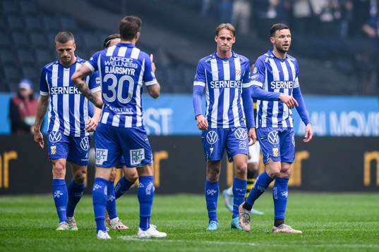 IFK Göteborgs Carl Johansson, Oscar Vilhelmsson och Marcus
