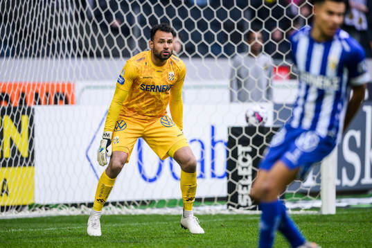 IFK Göteborgs målvakt Warner Hahn